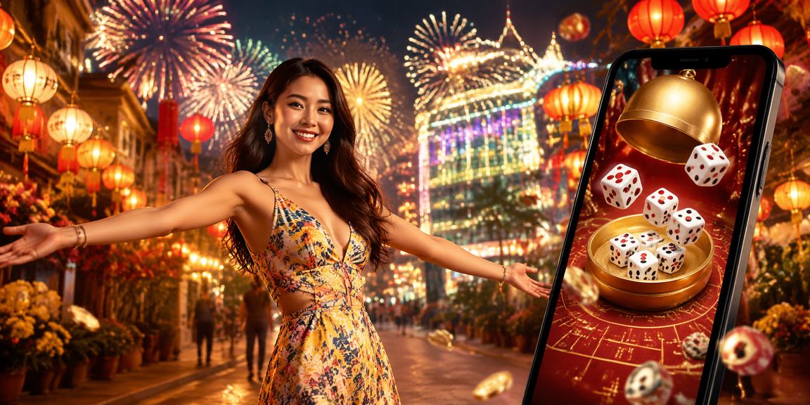 Đèn lồng Hà Nội lung linh trong đêm hội với trò chơi tài xỉu truyền thống