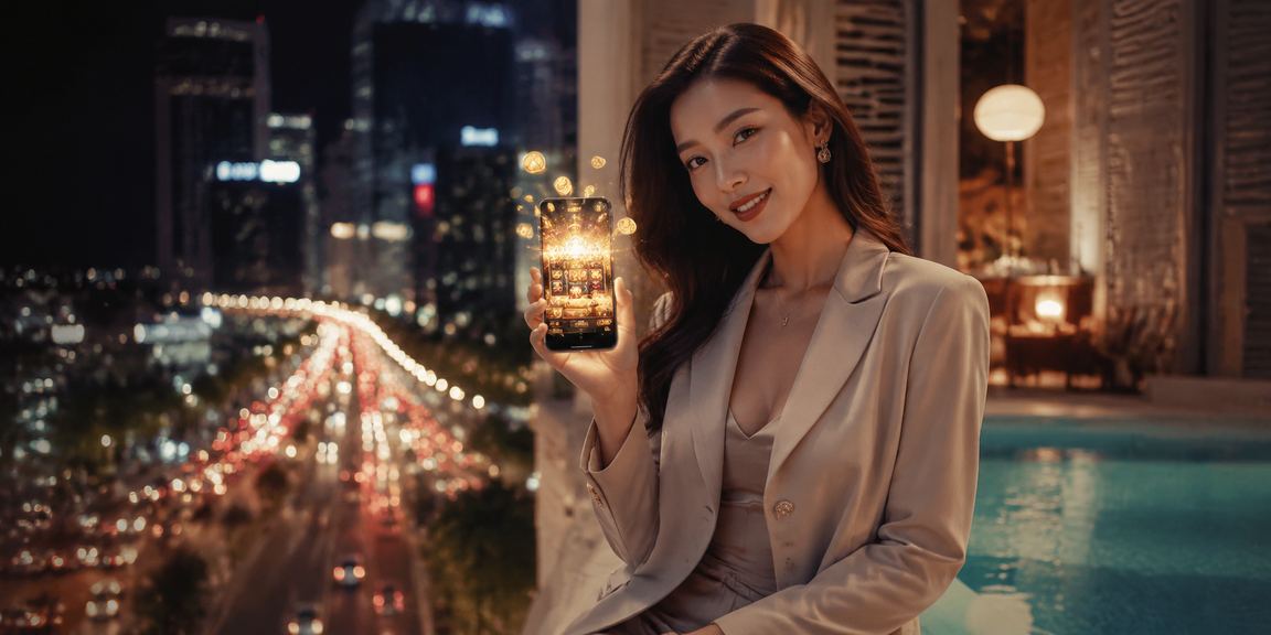 Sân khấu cá cược casino trực tuyến tại Việt Nam với ánh đèn neon rực rỡ